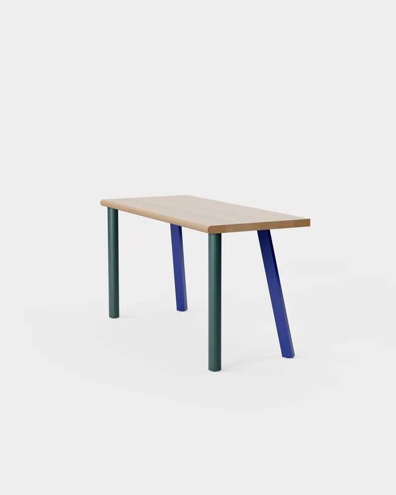 Homework Desk van Massproductions in Multi Coloured Beech – productfoto