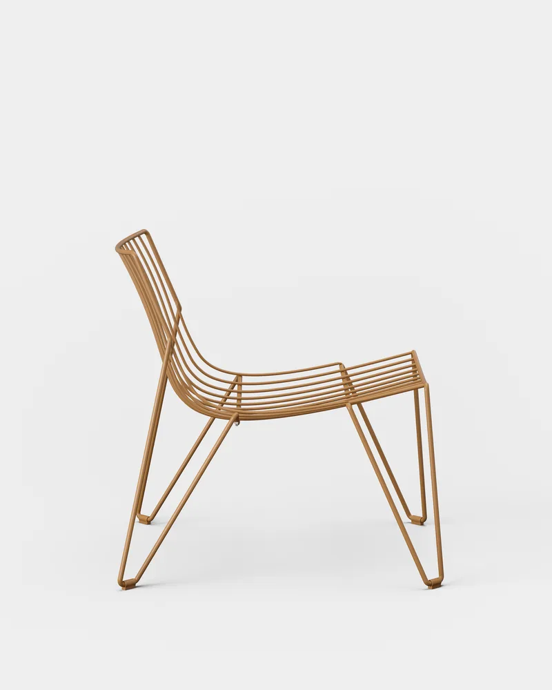 Tio Easy Chair von Massproductions in Brown Beige – RAL 1011 – Produktfoto 2 von 2
