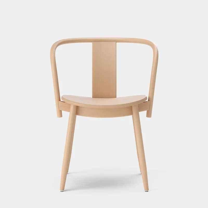 Icha Chair by Massproductions in Natural Beech – product photo