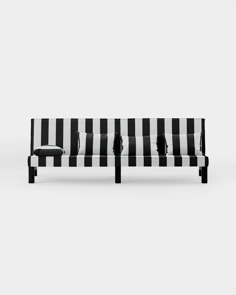 BAM! 4 Seater Sofa van Massproductions in Kvadrat – Reflex 159 – productfoto