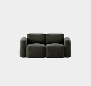 Patch 2-Seater Slim van Massproductions in Gabriel – Comfort+ 61013 – productfoto 2 van 2
