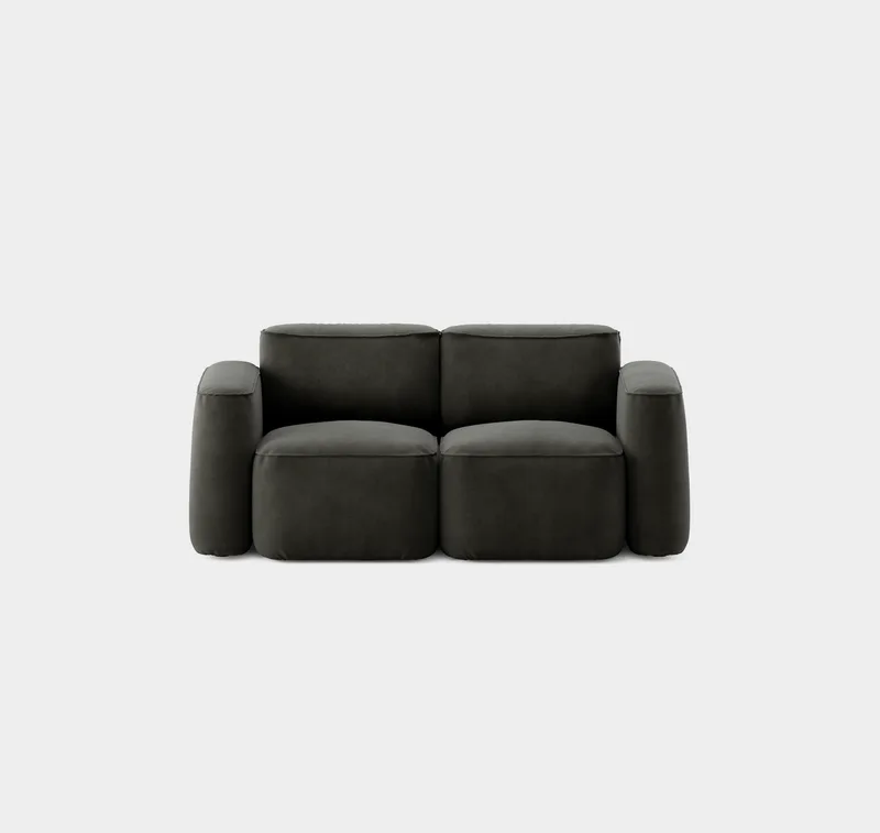 Patch 2-Seater Slim van Massproductions in Gabriel – Comfort+ 61013 – productfoto 2 van 2
