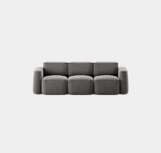 Patch 3-Seater Slim von Massproductions in Villa Nova – Atlantis 18 Mole – Produktfoto 2 von 2