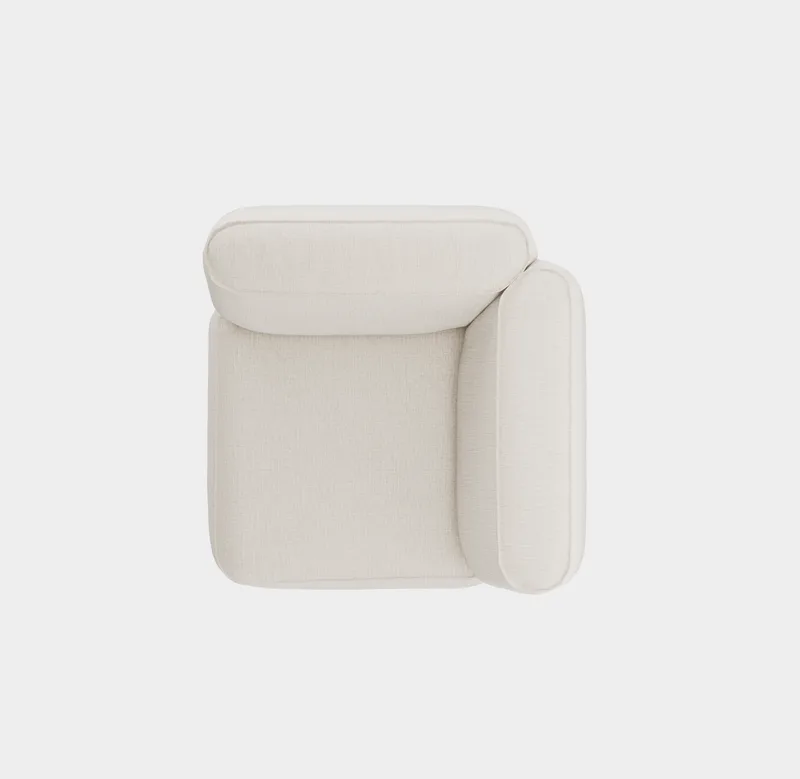 Patch Sofa System - Corner van Massproductions in Romo – Linara 05 Porridge – productfoto