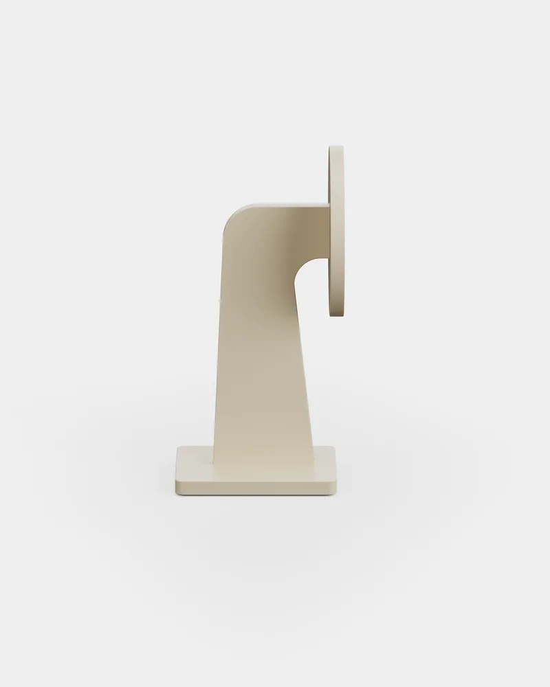 Buffer Bookend van Massproductions in Ivory – productfoto