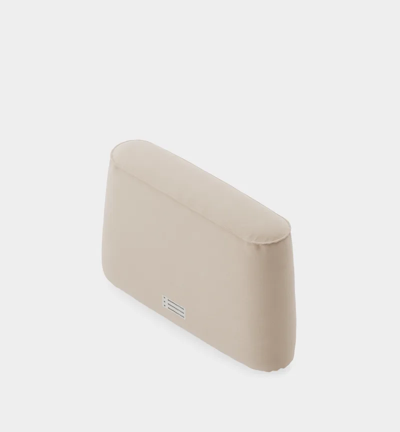 Patch Sofa System - Armrest von Massproductions in Villa Nova – Atlantis 52 Alabaster, Armrest (R) – Produktfoto