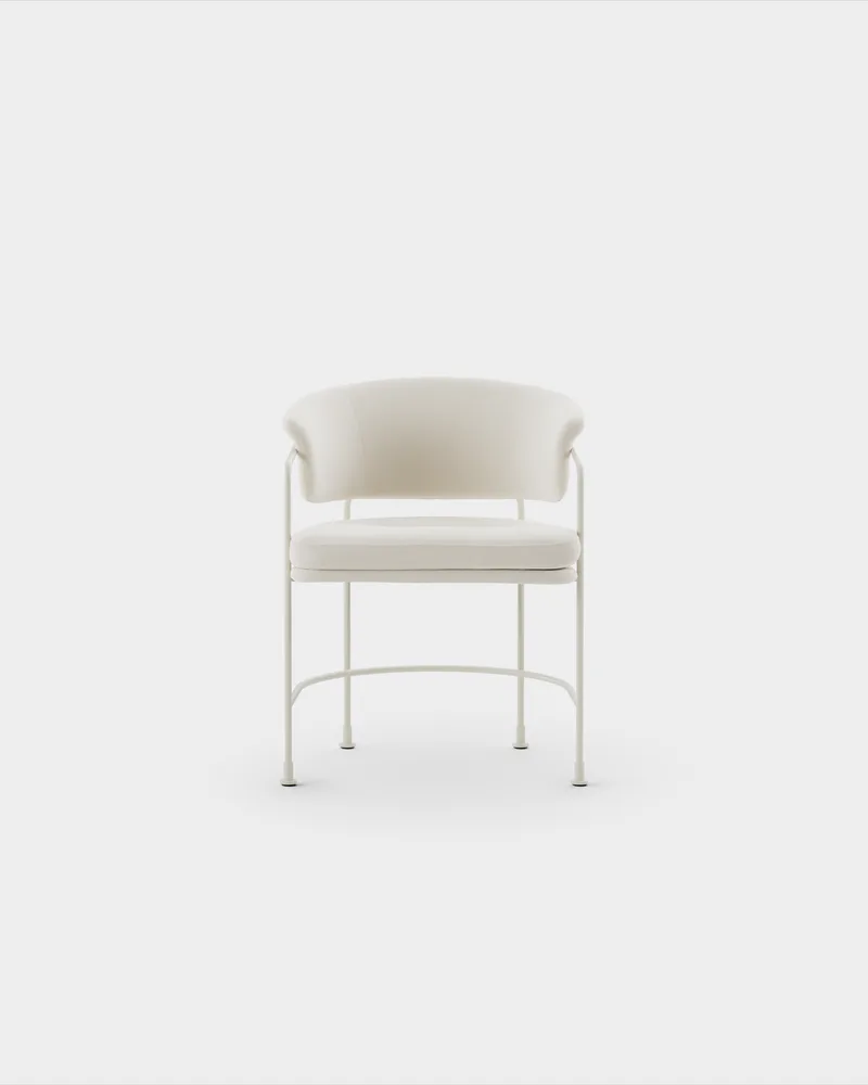 Astro Armchair de Massproductions en Kvadrat – Vidar 4 0106, Ivory – photo du produit