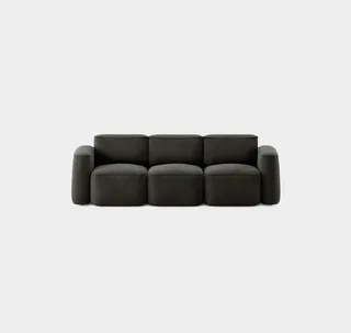 Patch 3-Seater Slim by Massproductions in Gabriel – Comfort+ 61013 – product photo 2 of 2