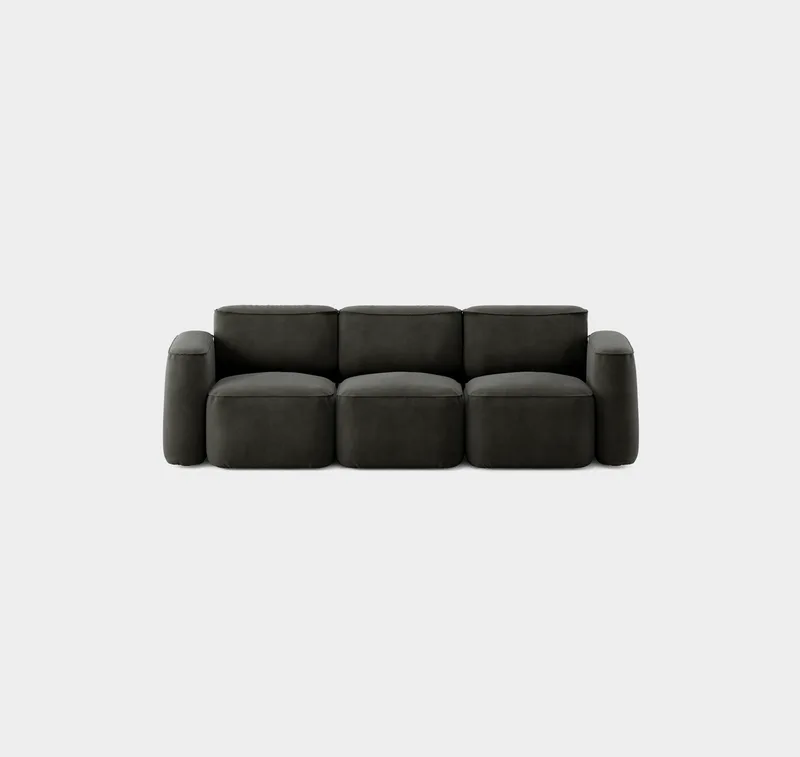 Patch 3-Seater Slim by Massproductions in Gabriel – Comfort+ 61013 – product photo 2 of 2