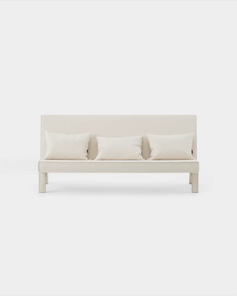 BAM! 3 Seater Sofa by Massproductions in Nevotex Wooly – 1016 Bone – product photo 2 of 2