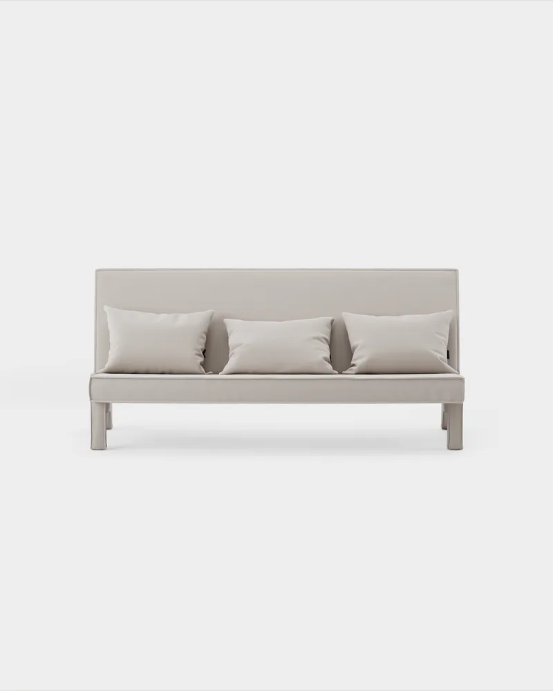 BAM! 3 Seater Sofa by Massproductions in Kirkby Design – Smooth III 35 Porcini – product photo 2 of 2