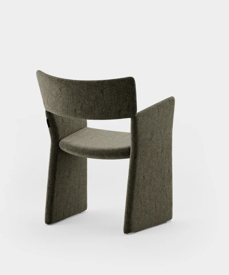 Crown Armchair by Massproductions in Sahco – Keiga 982 – product photo