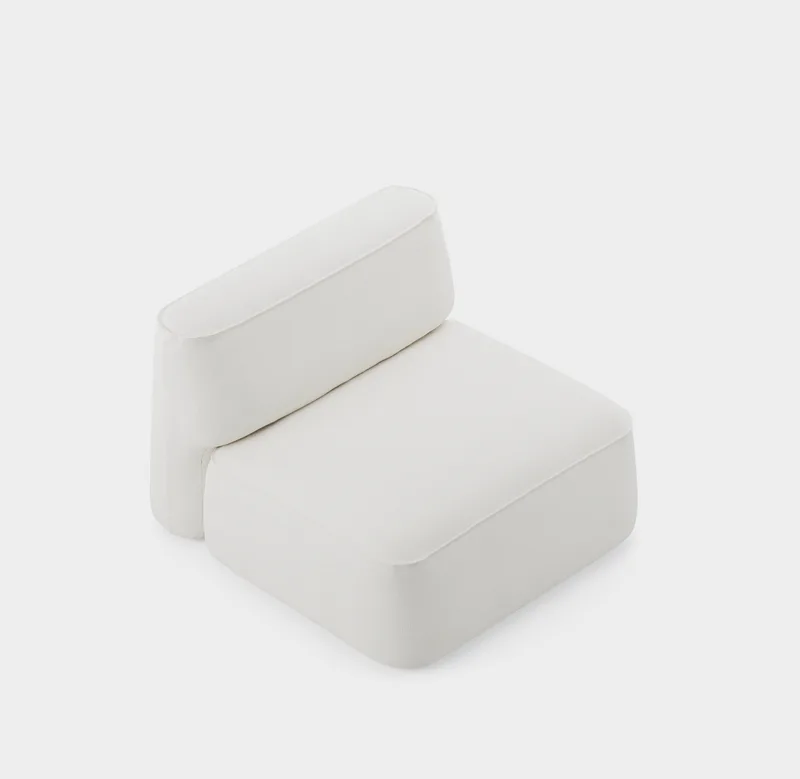 Patch Sofa System - Regular open van Massproductions in Sahco – Ecriture 100, Regular open (L) – productfoto