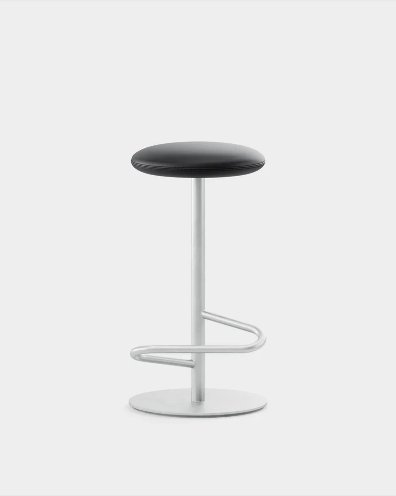 Odette Bar Stool H700 by Massproductions in Elmo Elmosoft – 99999, Hot Dip Galvanised – product photo