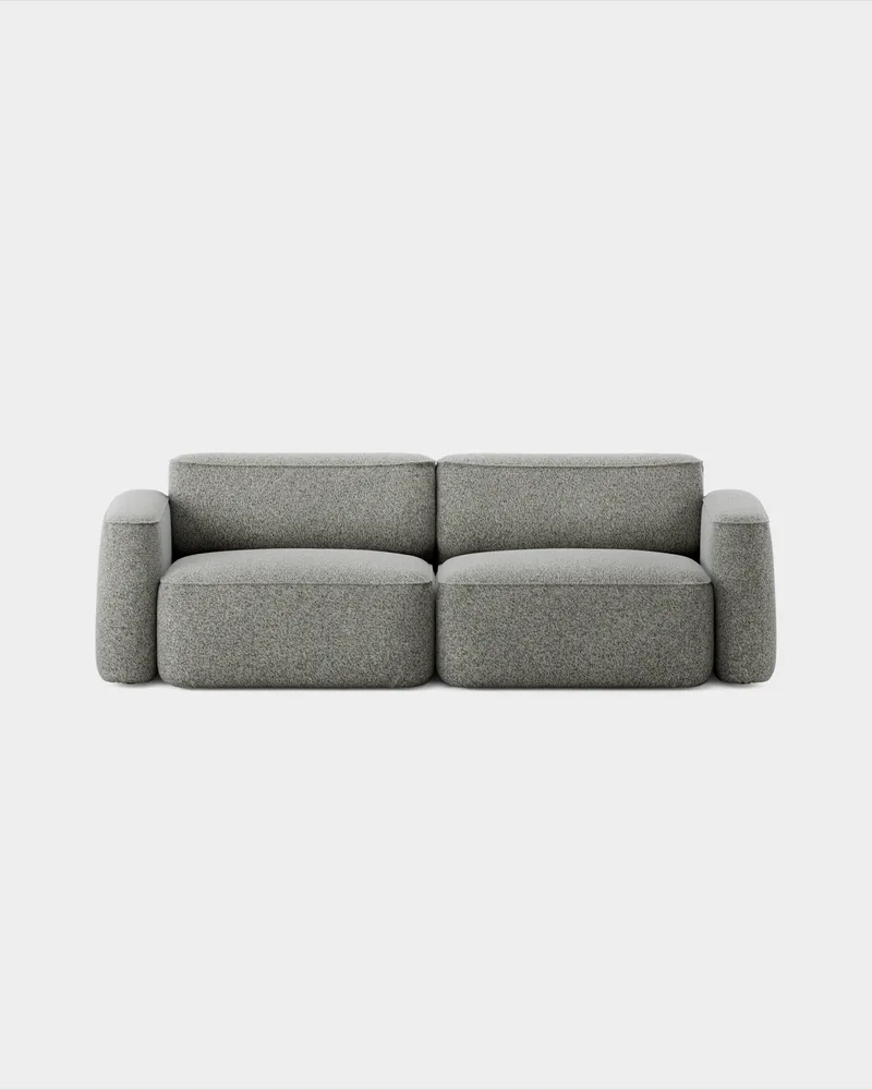 Patch 2,5-Seater by Massproductions in Kirkby Design – Spiral 23 Monochrome – product photo