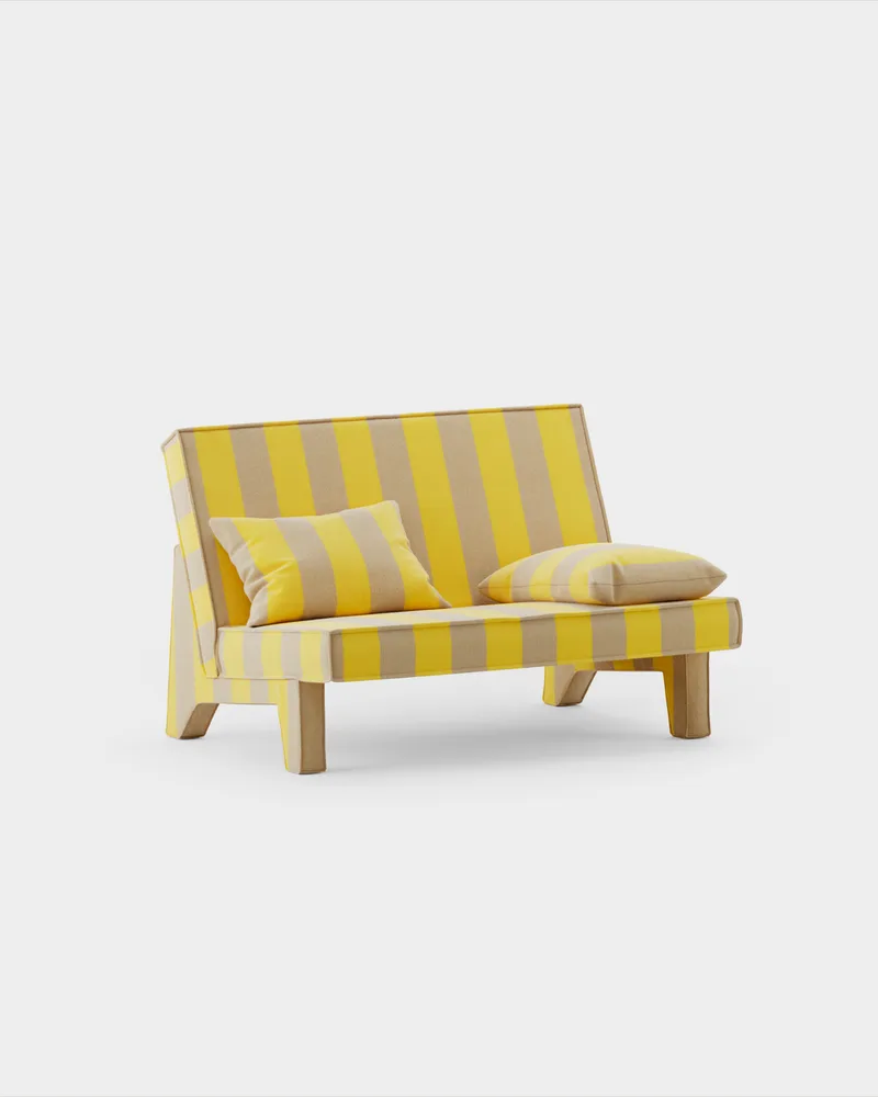 BAM! 2 Seater Sofa de Massproductions en Kvadrat – Reflex 449 – photo du produit