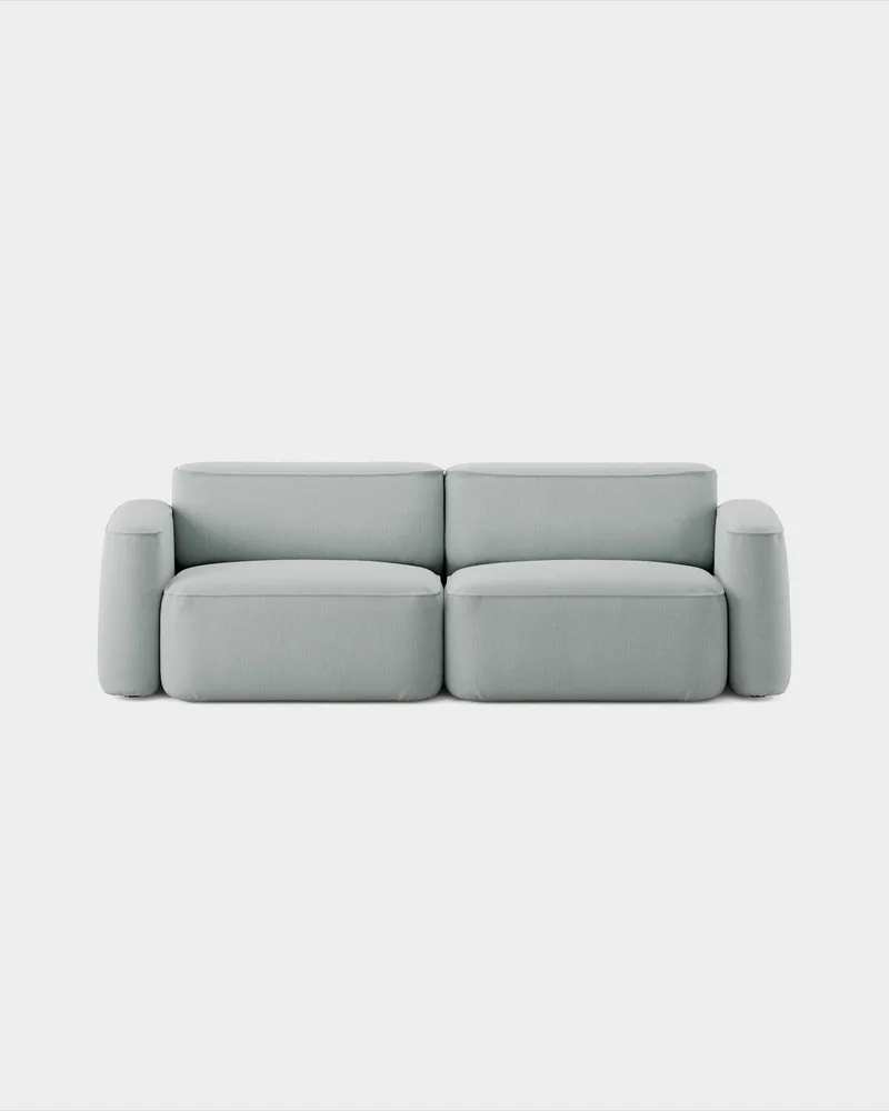 Patch 2,5-Seater by Massproductions in Romo – Linara 253 Swedish Grey – product photo
