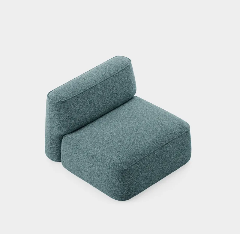Patch Sofa System - Regular default von Massproductions in Kirkby Design – Spiral 06 Dragonfly – Produktfoto