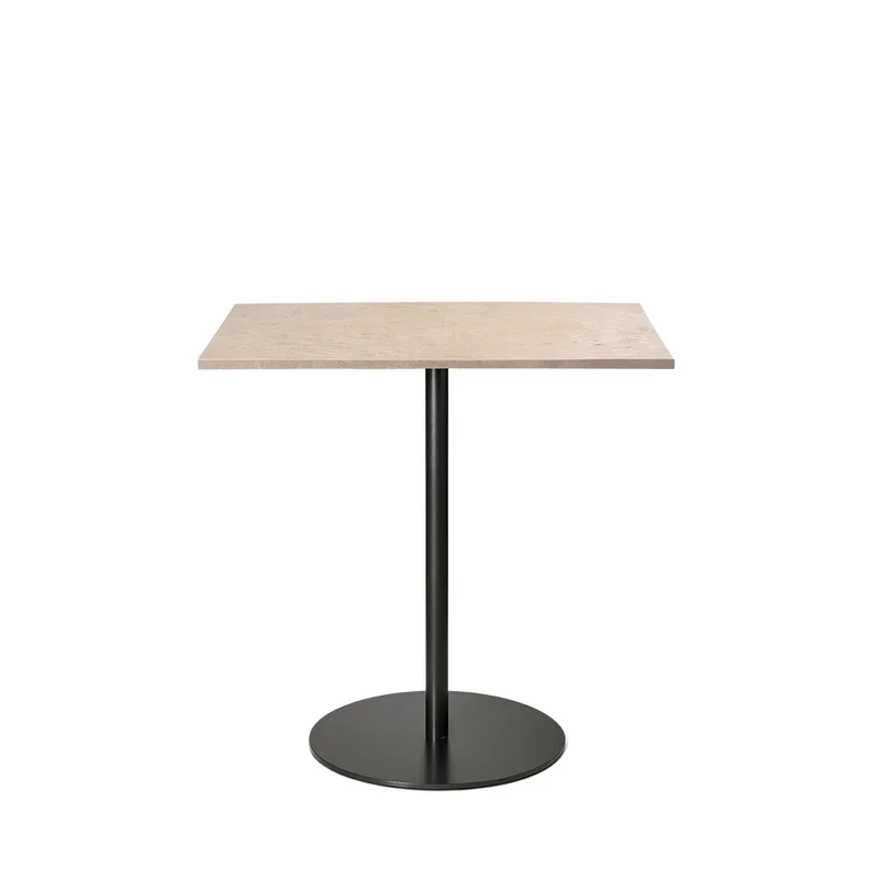 Mater Café Table by Mater in Coffee Waste Light, H 71,6 cm, 60 × 70 cm – product photo