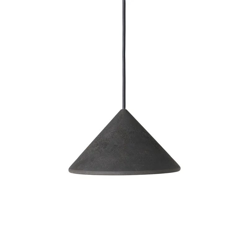 Terra Pendant by Mater in Coffee Waste Black – product photo