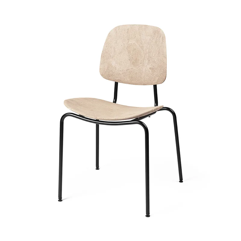 Compound Dining Chair van Mater in Wood Waste Grey – productfoto