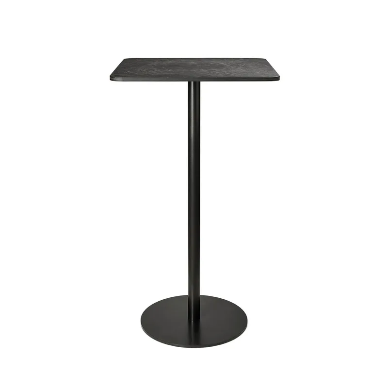 Mater Counter Table von Mater in Coffee Waste Black, H 96 cm, 60 × 60 cm – Produktfoto