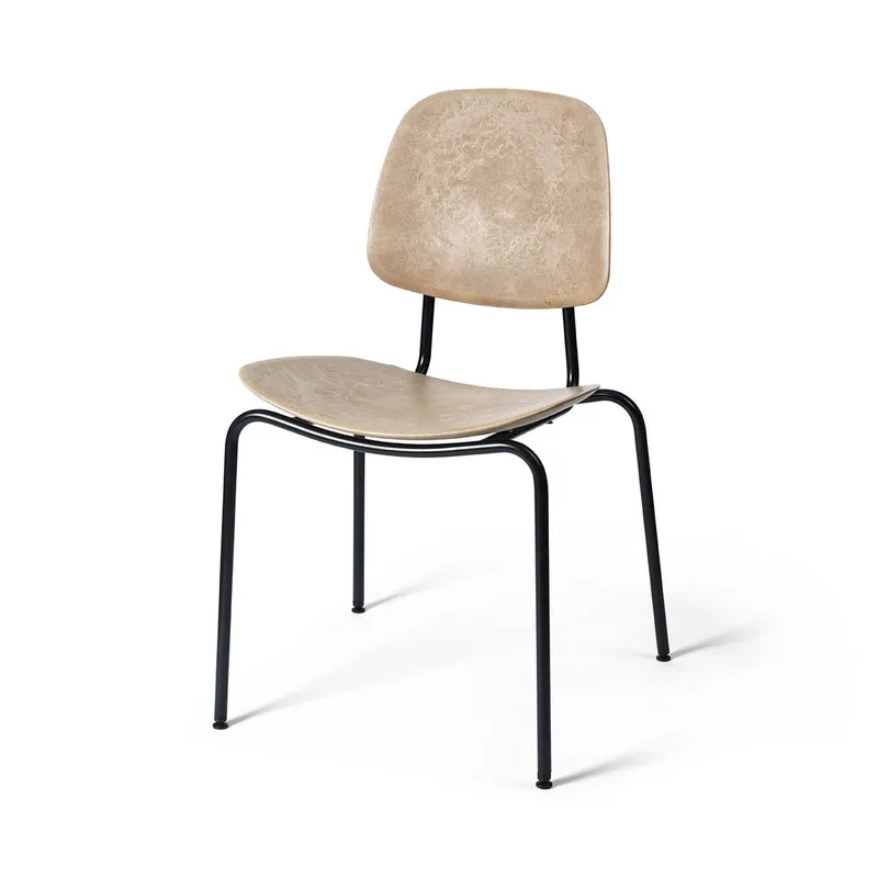 Compound Dining Chair by Mater in Coffee Waste Light – product photo