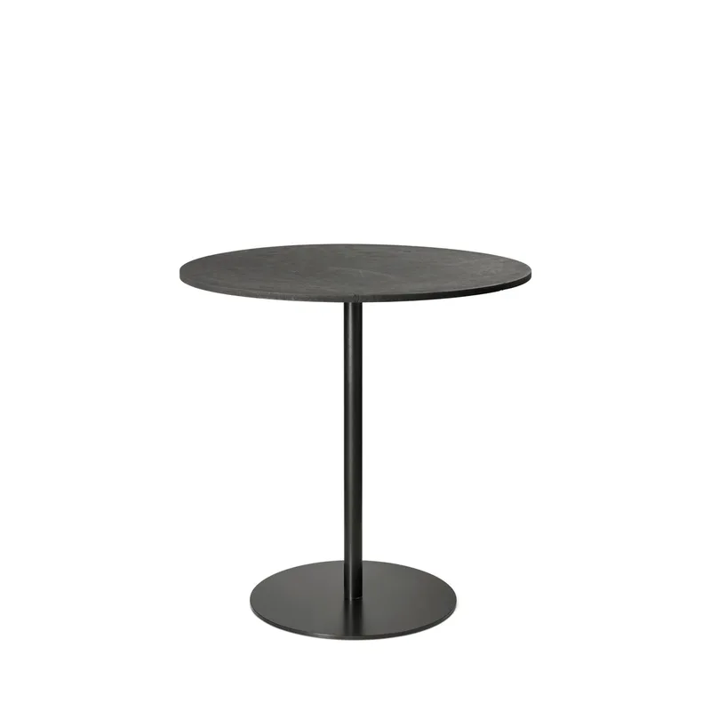 Mater Café Table de Mater en Coffee Waste Black, H 71,4 cm, Ø 70 cm – photo du produit