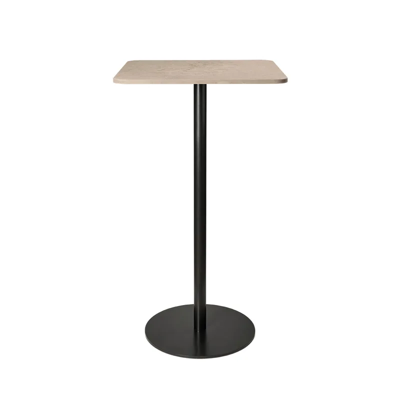 Mater Counter Table by Mater in Coffee Waste Light, H 96 cm, 60 × 60 cm – product photo