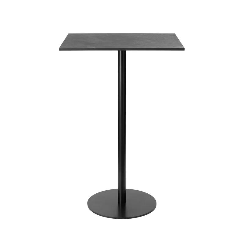 Mater Counter Table von Mater in Coffee Waste Black, H 95,8 cm, 60 × 70 cm – Produktfoto