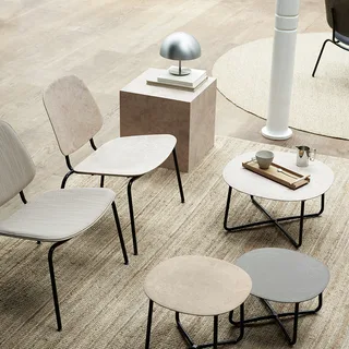 Compound Lounge Chair by Mater in Coffee Waste Dark – interior photo 1 of 2