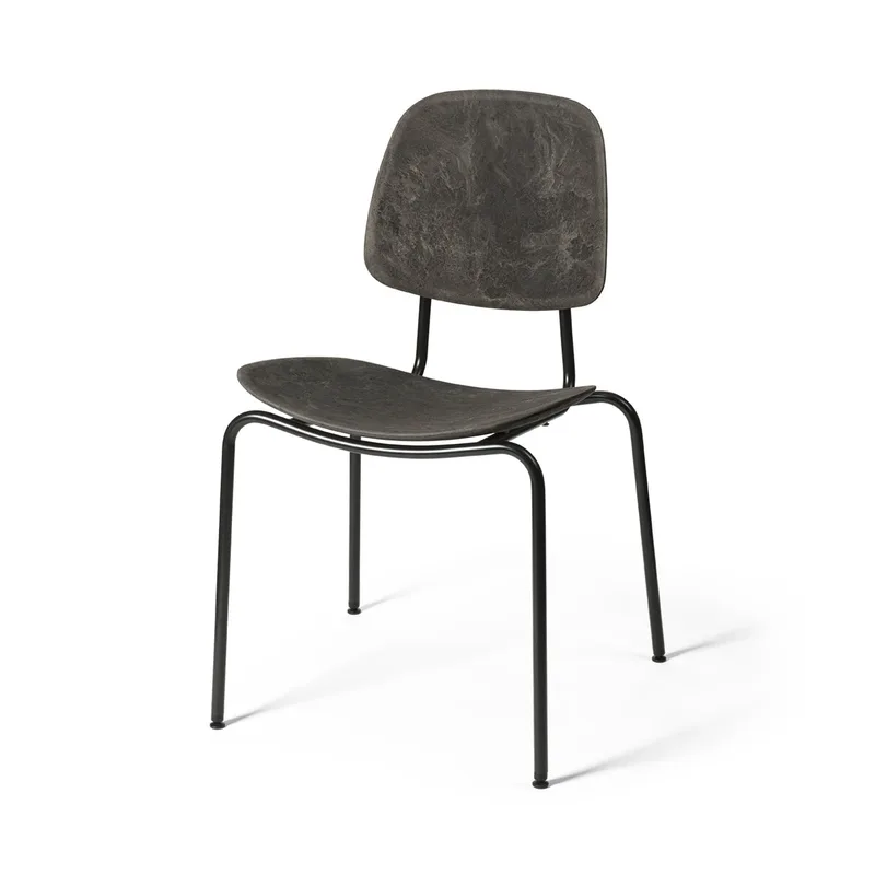 Compound Dining Chair van Mater in Coffee Waste Black – productfoto