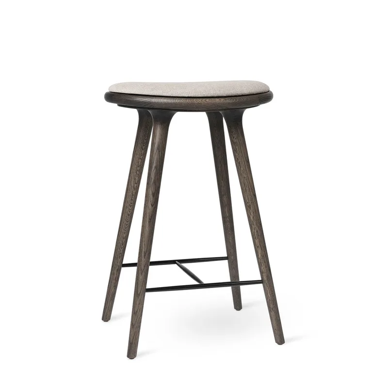 High Stool de Mater en Sirka Grey Oak w. Clay 0012, 69 cm – photo du produit