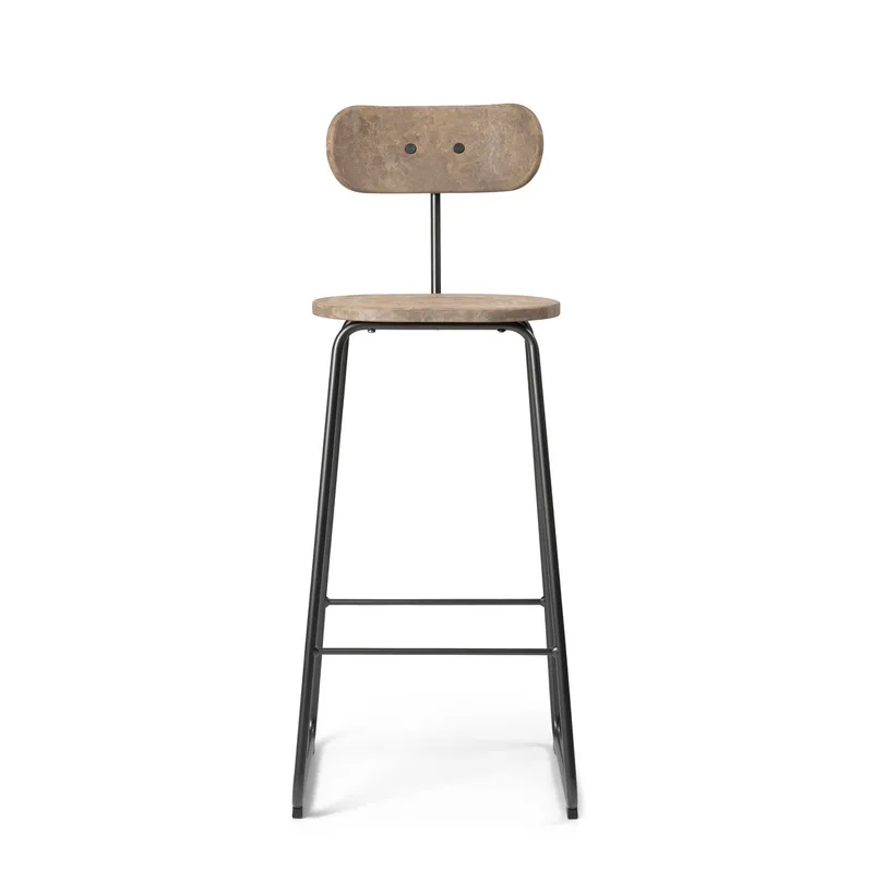 Earth Stool Backrest de Mater en Coffee Waste Light, 69 cm – photo du produit