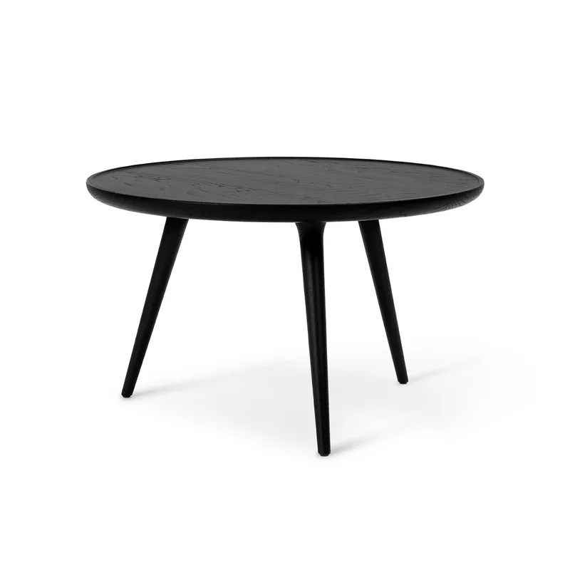 Accent Table van Mater in Black Stain Lacquered Oak, XL – productfoto
