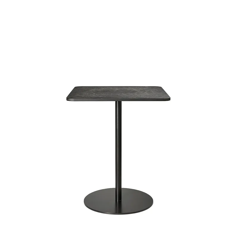 Mater Café Table de Mater en Coffee Waste Black, H 71,6 cm, 60 × 60 cm – photo du produit
