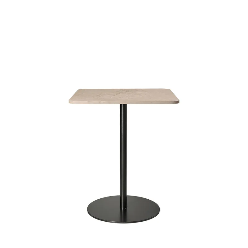Mater Café Table by Mater in Coffee Waste Light, H 71,6 cm, 60 × 60 cm – product photo