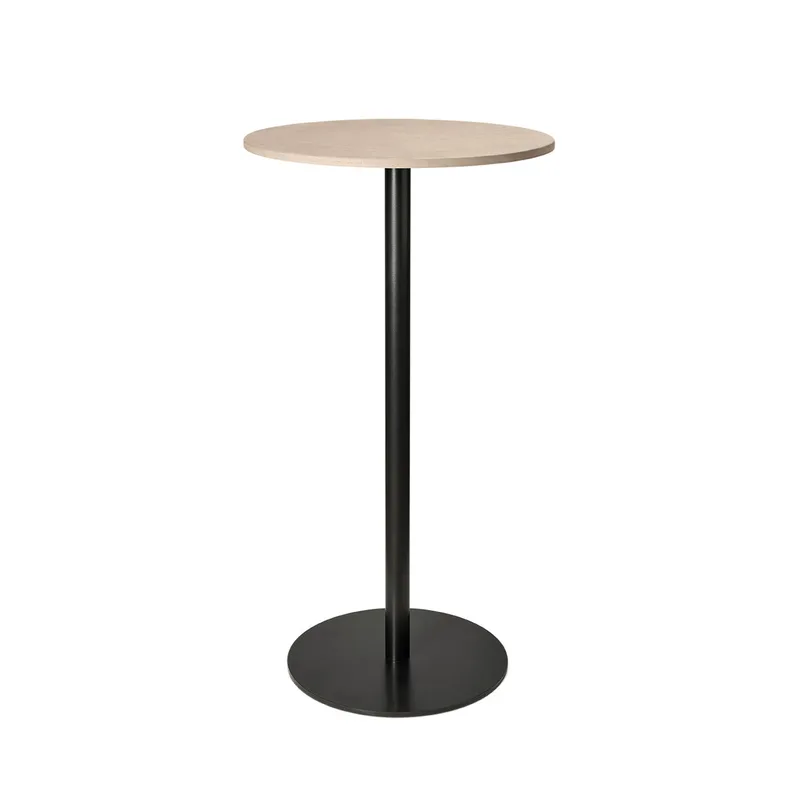 Mater Counter Table de Mater en Coffee Waste Light, H 96 cm, Ø 60 cm – photo du produit