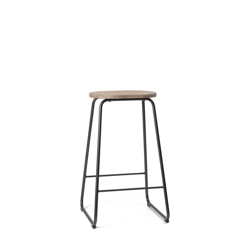 Earth Stool by Mater in Coffee Waste Light, 74 cm – product photo