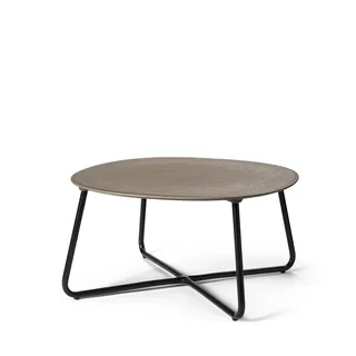 Lily Lounge Table van Mater in Ø 60 cm, Coffee Waste Dark – productfoto 2 van 2
