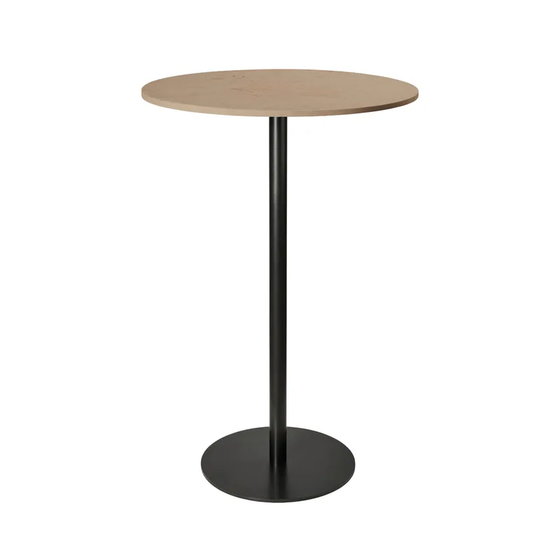Mater Counter Table de Mater en Coffee Waste Light, H 95,8 cm, Ø 70 cm – photo du produit