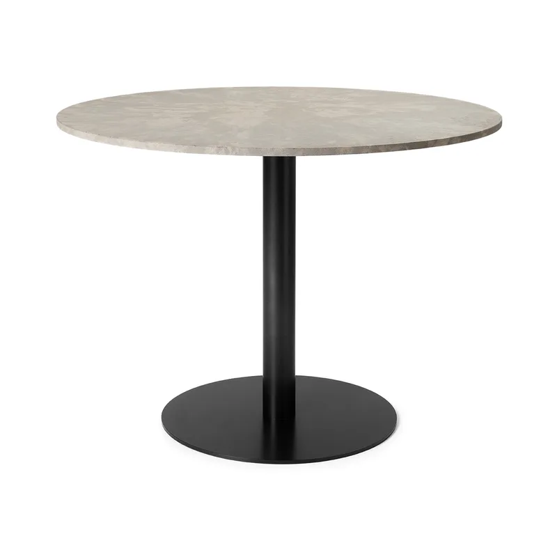 Mater Dining Table de Mater en Wood Waste Grey, H 70 cm, Ø 100 cm – photo du produit
