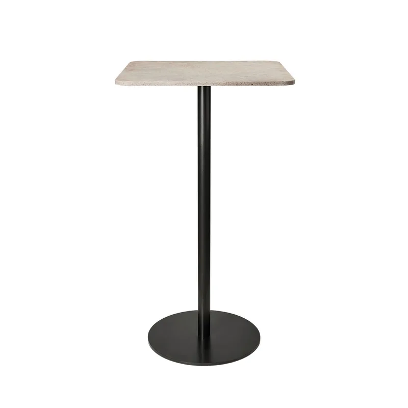Mater Counter Table de Mater en Wood Waste Grey, H 96 cm, 60 × 60 cm – photo du produit