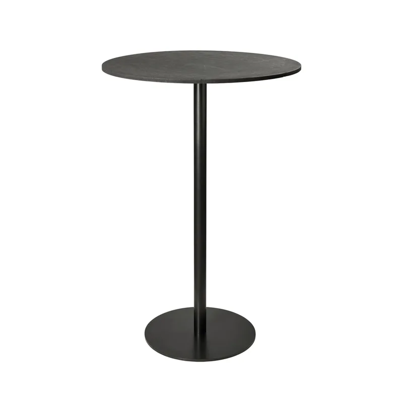 Mater Counter Table von Mater in Coffee Waste Black, H 95,8 cm, Ø 70 cm – Produktfoto