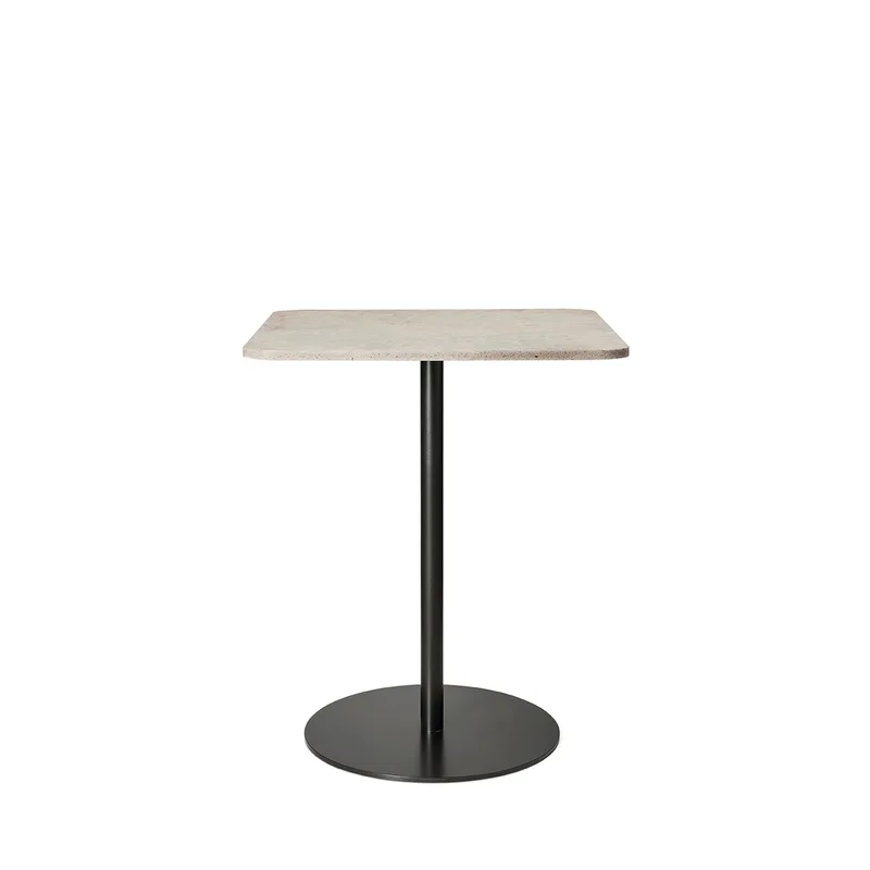 Mater Café Table de Mater en Wood Waste Grey, H 71,6 cm, 60 × 60 cm – photo du produit