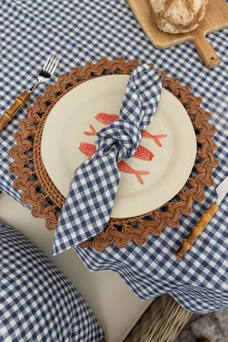 Blair Table Linen Blue 280x140 by Meublé – interior photo 1 of 2