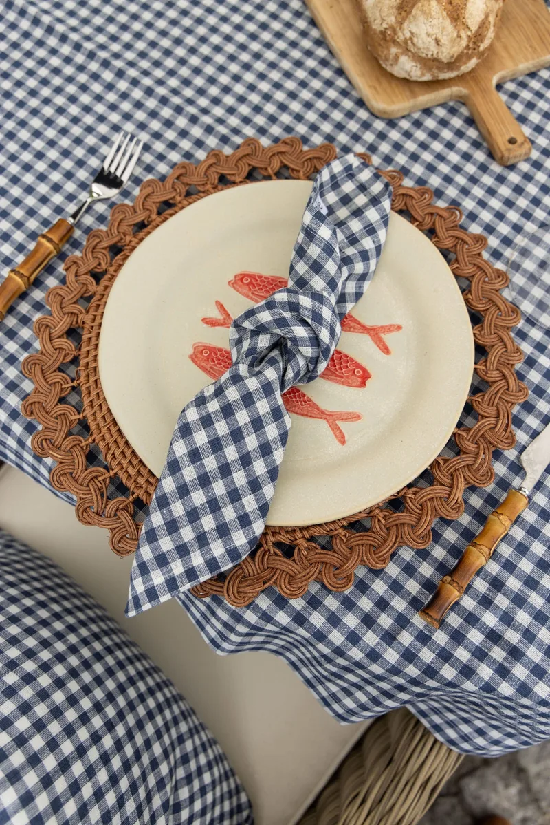Blair Napkin 2pcs Blue by Meublé – interior photo