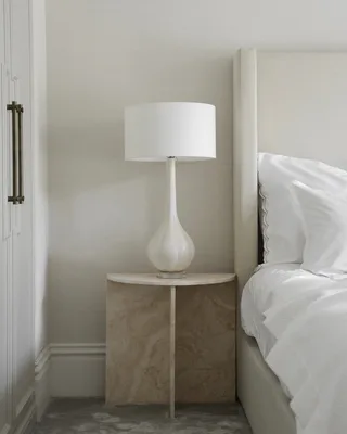 Moon Side Table Travertine by Meublé – interior photo 3 of 3