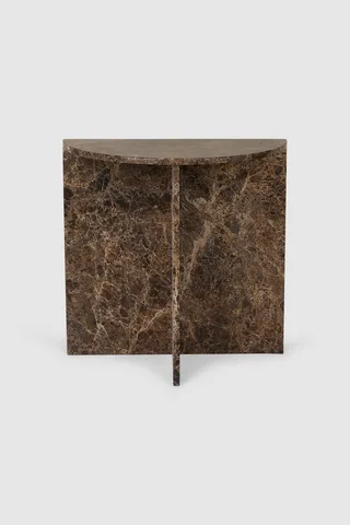 Moon Side Table Travertine by Meublé – product photo 1 of 3