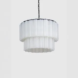 Fontaine Chandelier 2-Layer Black/White de Meublé – photo du produit 3 sur 3